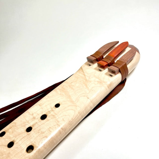 Low E minor, Maple Triple Drone, MADE TO ORDER