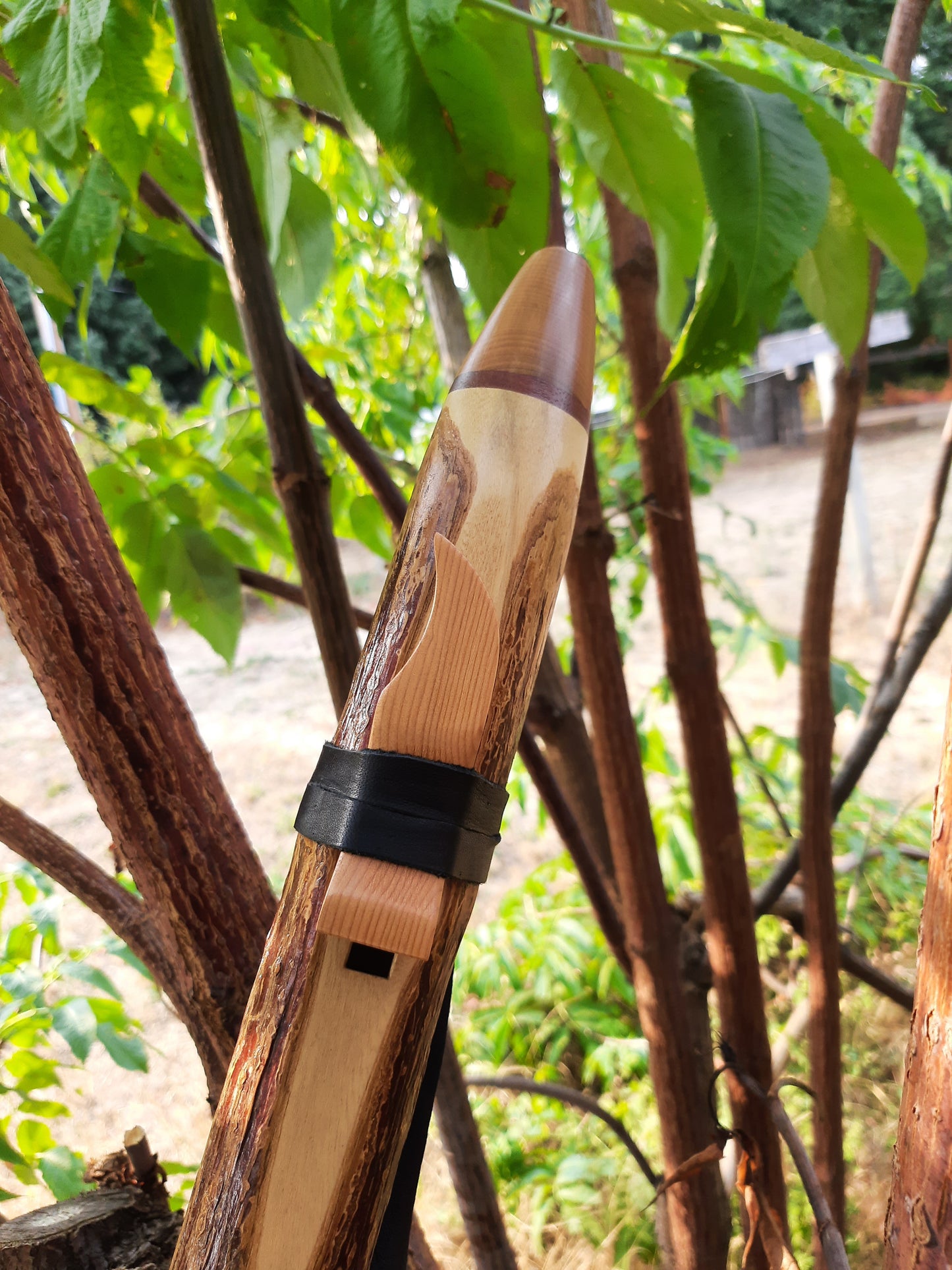 IN STOCK, low E minor, Elderberry stem flute