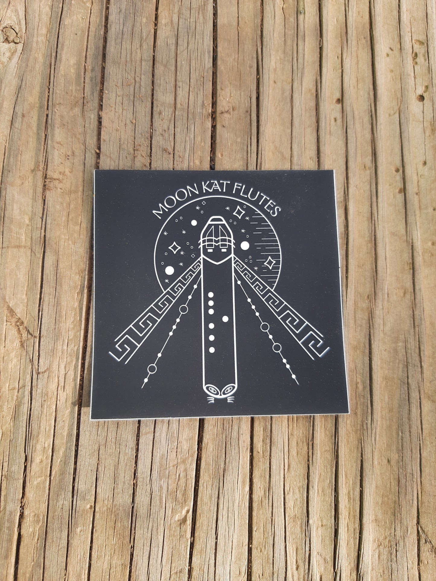 Moon Kat Flutes STICKER!