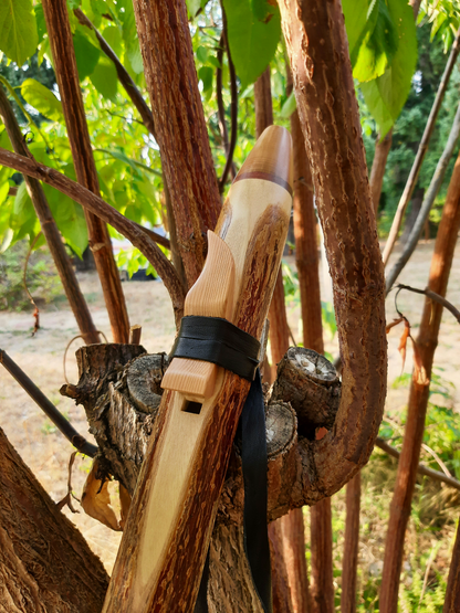 IN STOCK, low E minor, Elderberry stem flute
