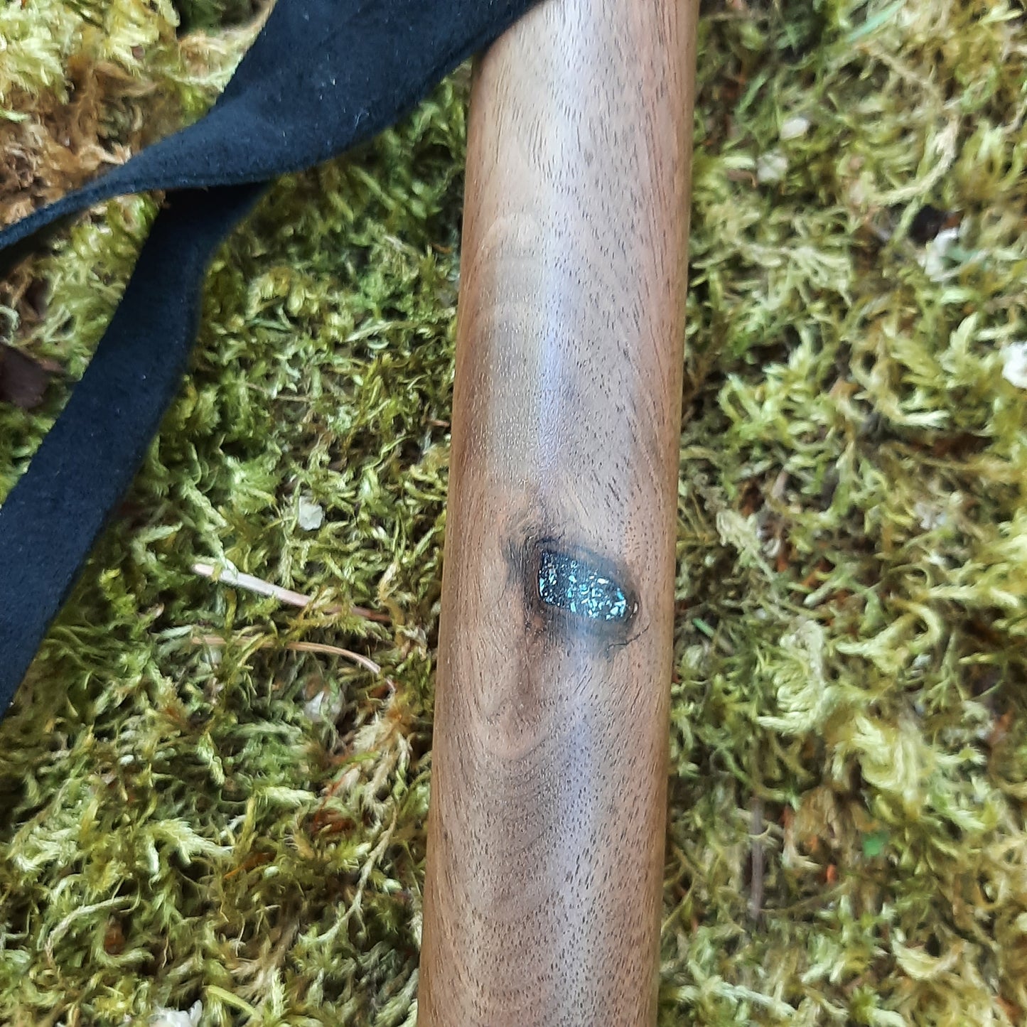IN STOCK, Curly Walnut, high A minor, 440 hz.