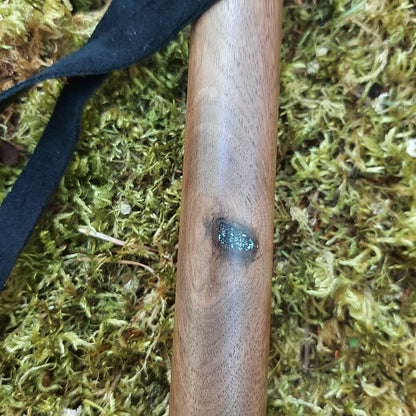 IN STOCK, Curly Walnut, high A minor, 440 hz.